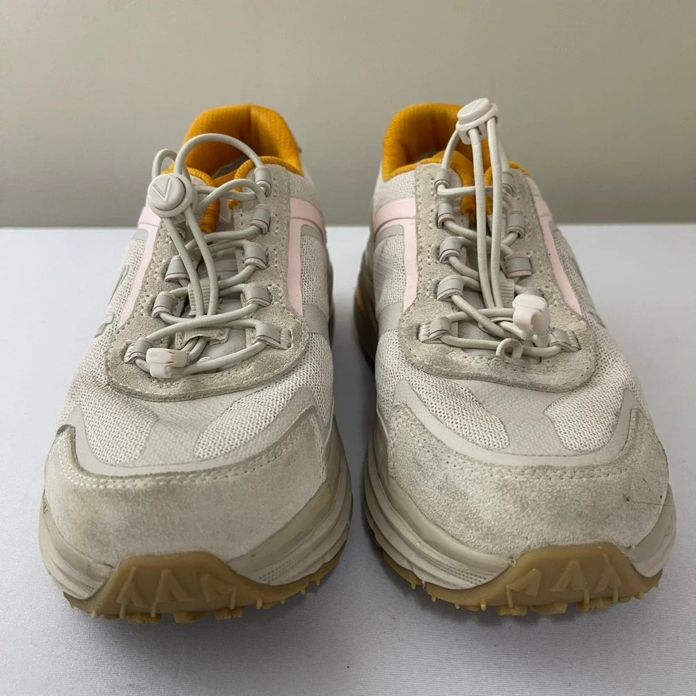 Vionic Walk Max Sierra Sneakers Womens 6.5 Beige Pink Walking Water Resistant‎